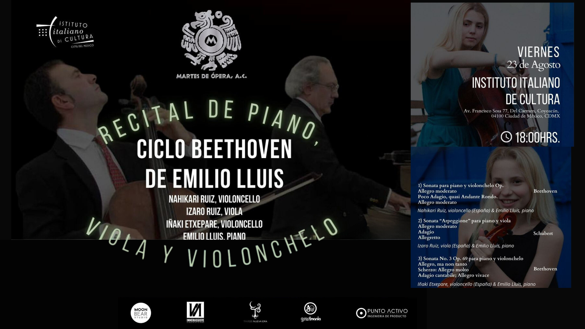 INVITACIONES CONCIERTOS