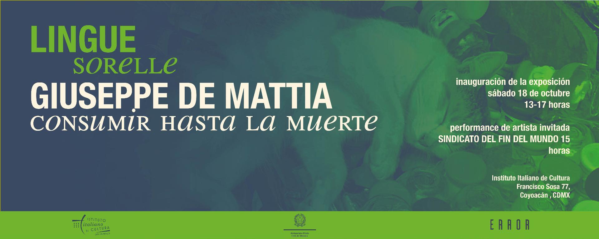 Consumir hasta la muerte, Giuseppe De Mattia